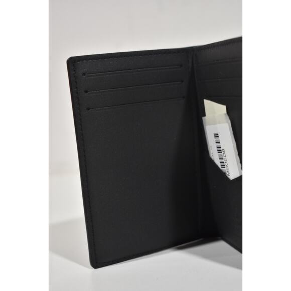 Louis Vuitton Monogram Seal Black Leather Logo Slender Pocket Organizer Wallet - Picture 10 of 10